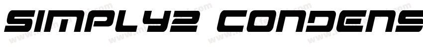 Simply2 condensed字体转换